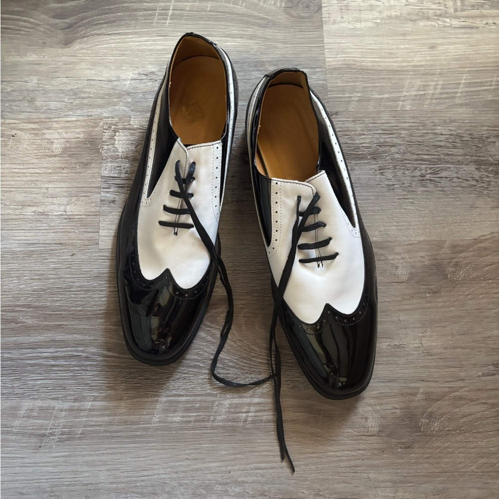 Dhgate Premium Patent Leather Dress Shoes: Fashionable Formal Oxfords For Men
